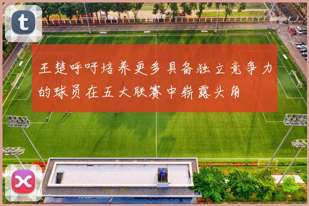 王楚呼吁培养更多具备独立竞争力的球员在五大联赛中崭露头角